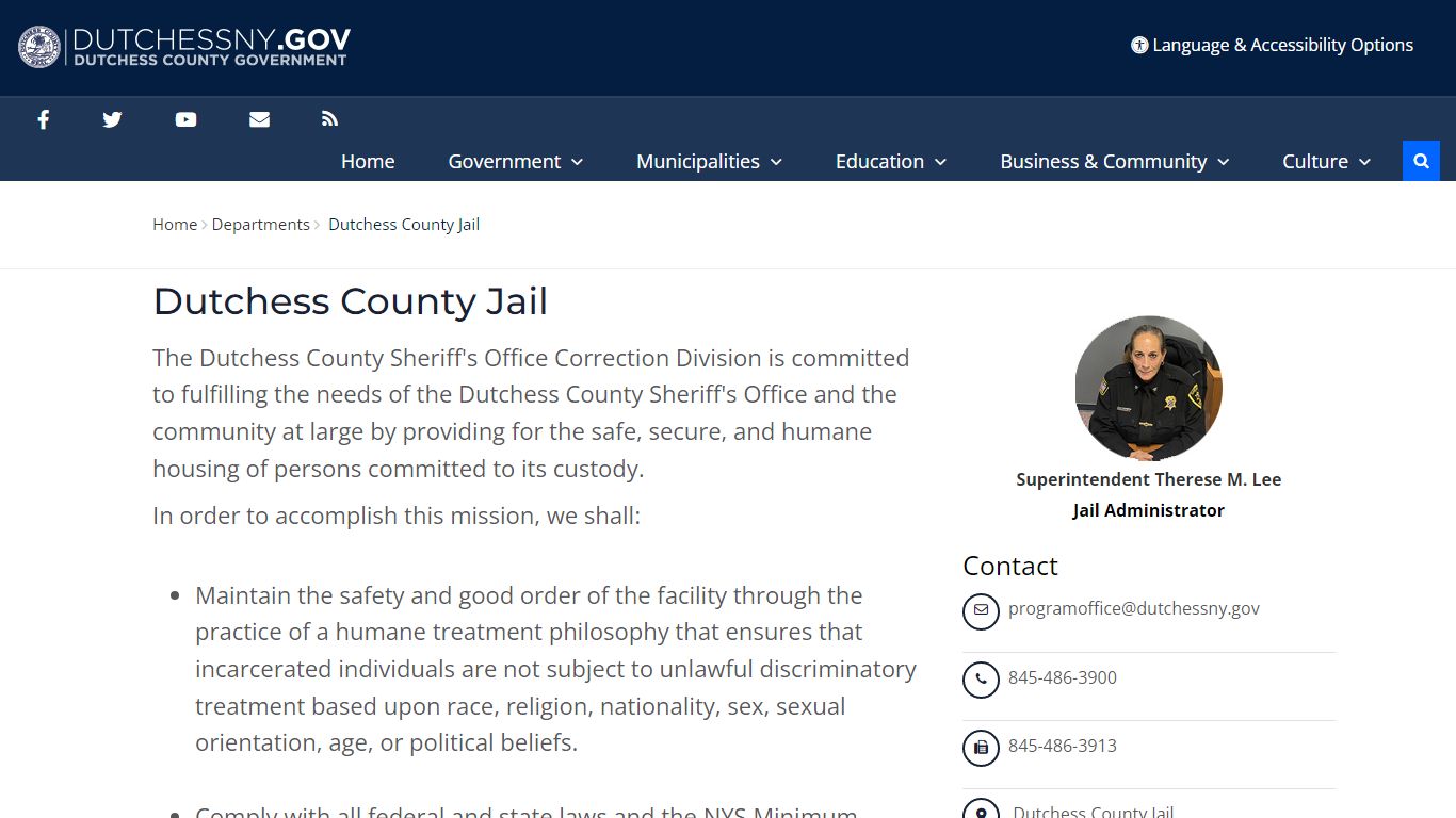 Dutchess County Jail
