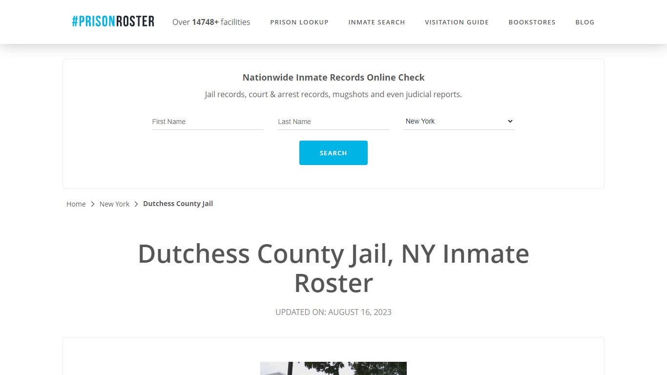 Dutchess County Jail, NY Inmate Roster - Prisonroster