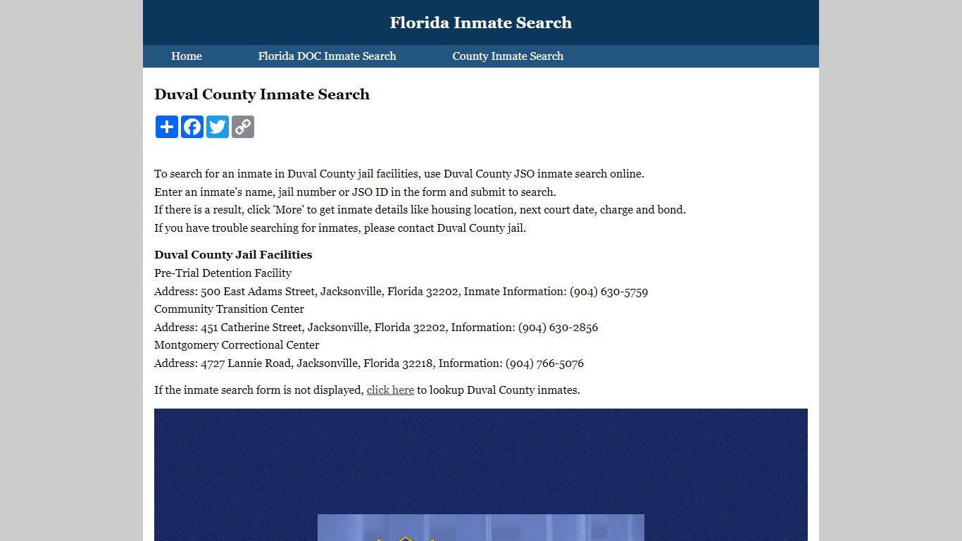 Duval County Inmate Search