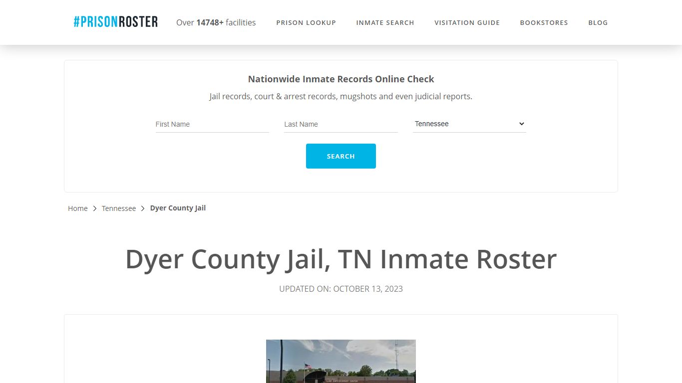 Dyer County Jail, TN Inmate Roster - Prisonroster