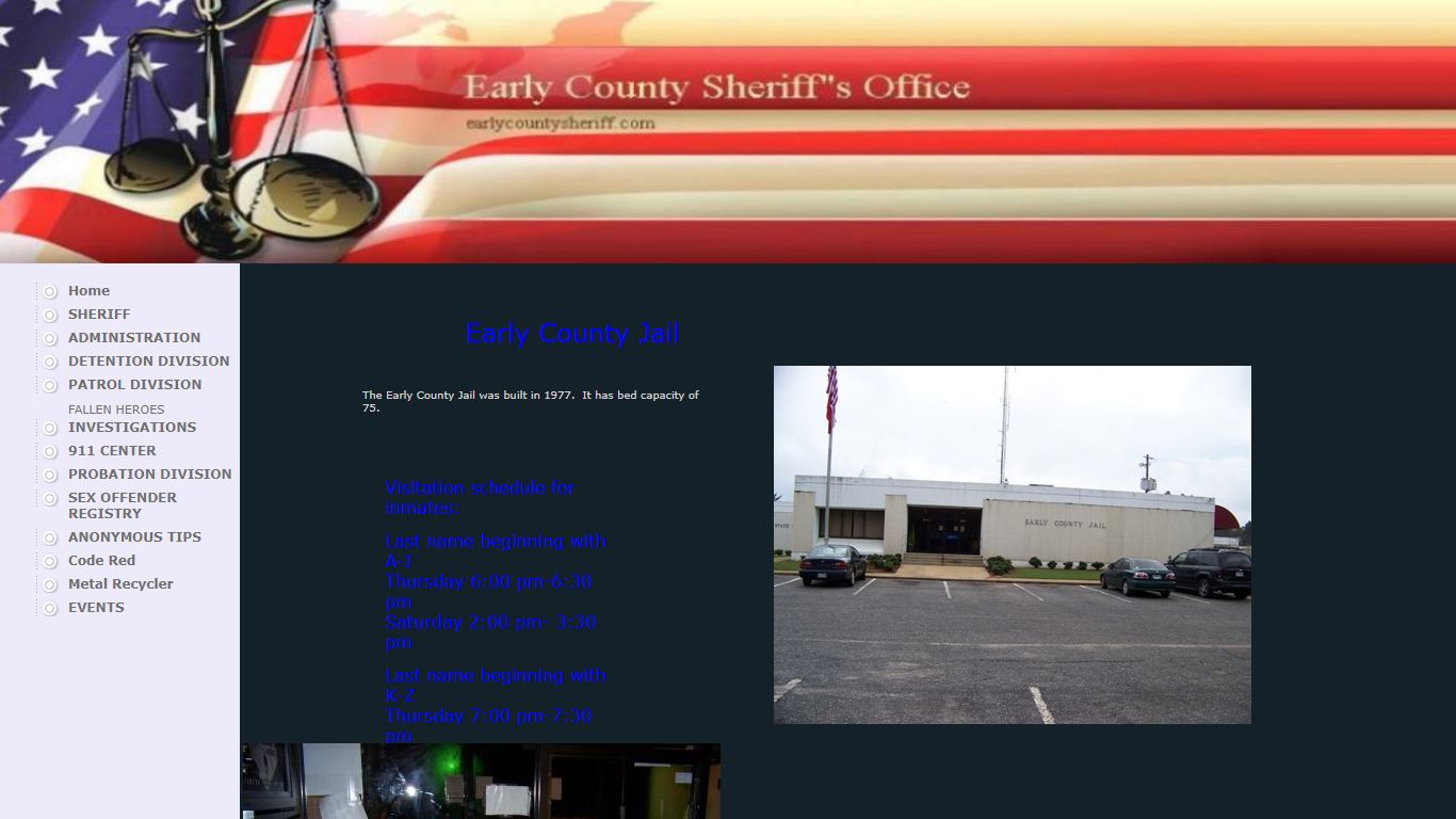 Early County Sheriff's Office DETENTION DIVISION
