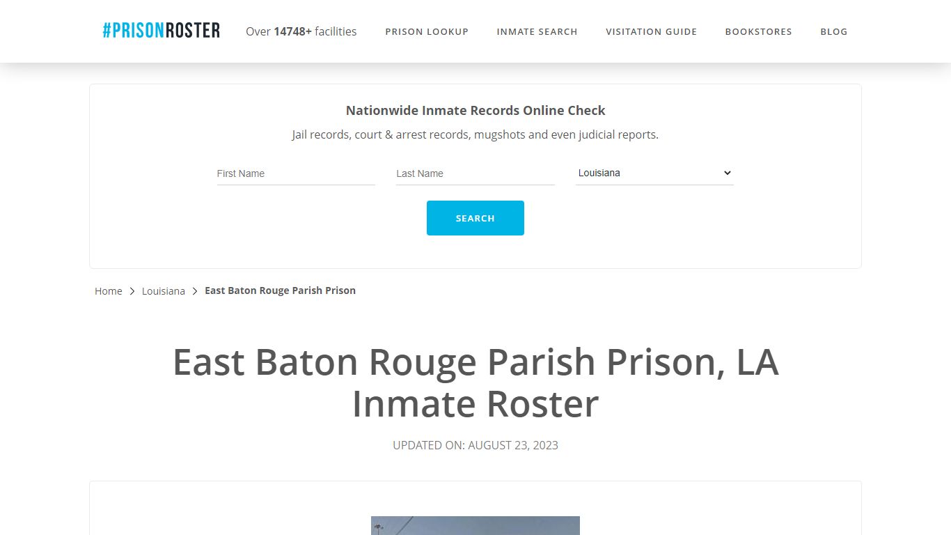 East Baton Rouge Parish Prison, LA Inmate Roster - Prisonroster