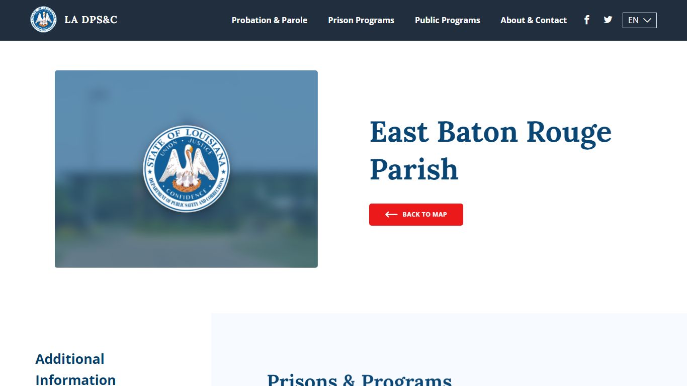 East Baton Rouge Parish - Louisiana Department of Public Safety ...