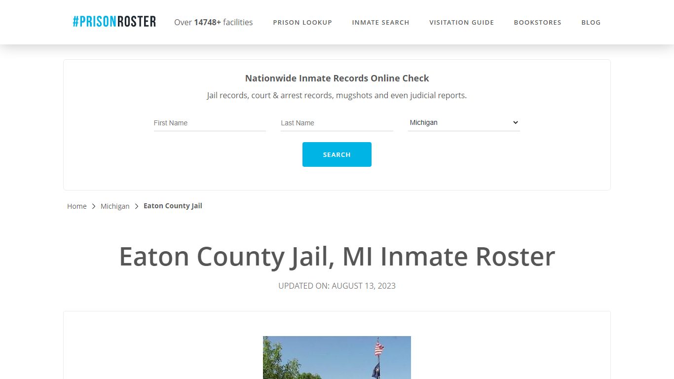 Eaton County Jail, MI Inmate Roster - Prisonroster