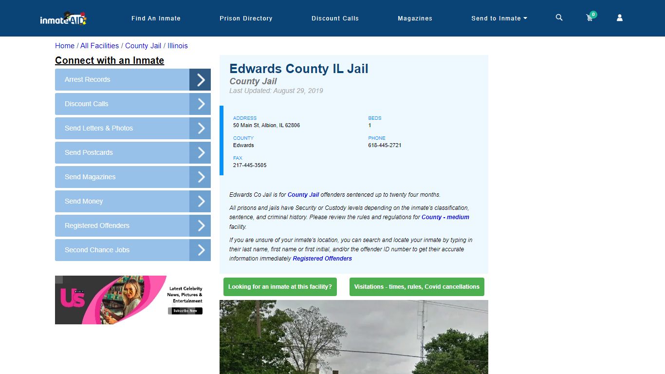 Edwards County IL Jail - Inmate Locator - Albion, IL