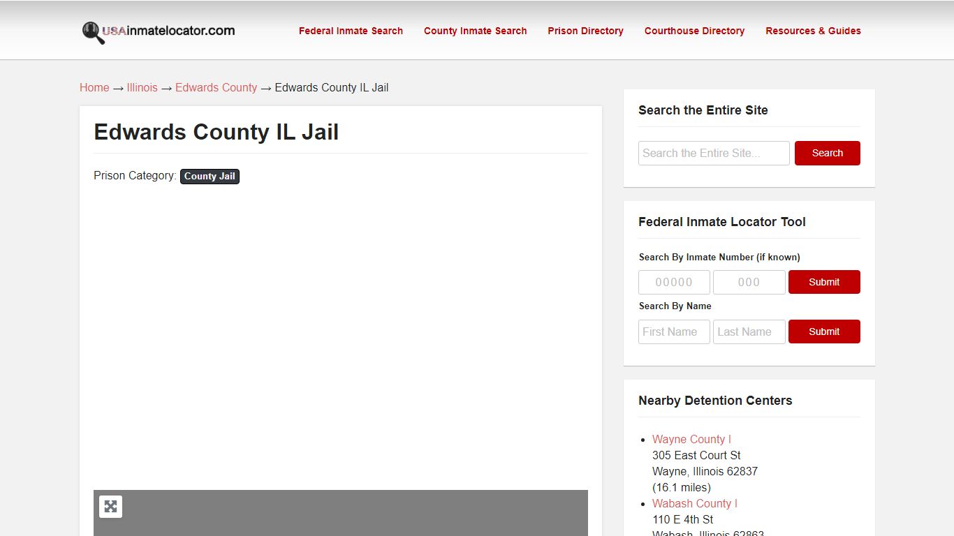 Edwards County IL Jail | USA Inmate Locator