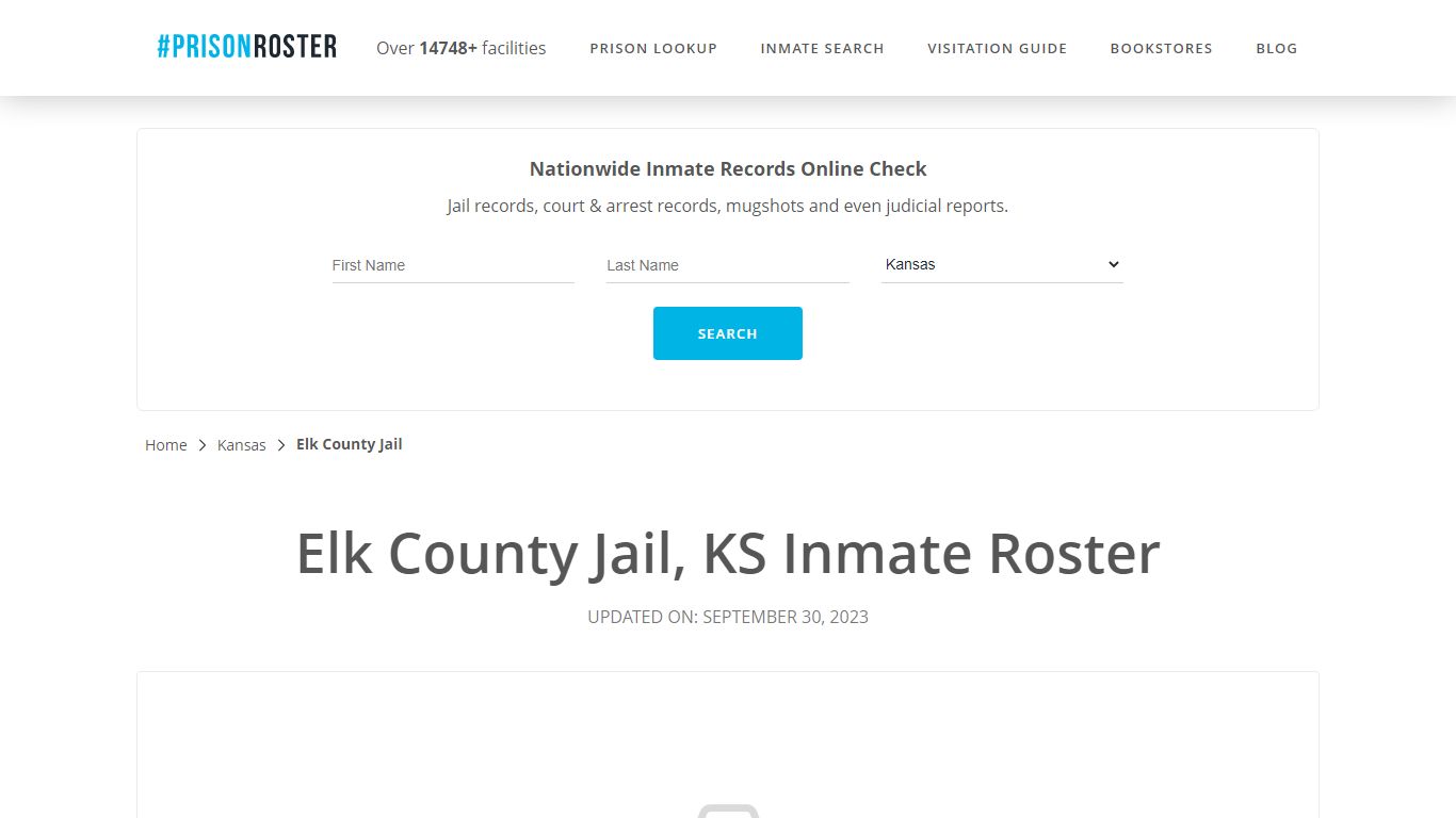Elk County Jail, KS Inmate Roster - Prisonroster