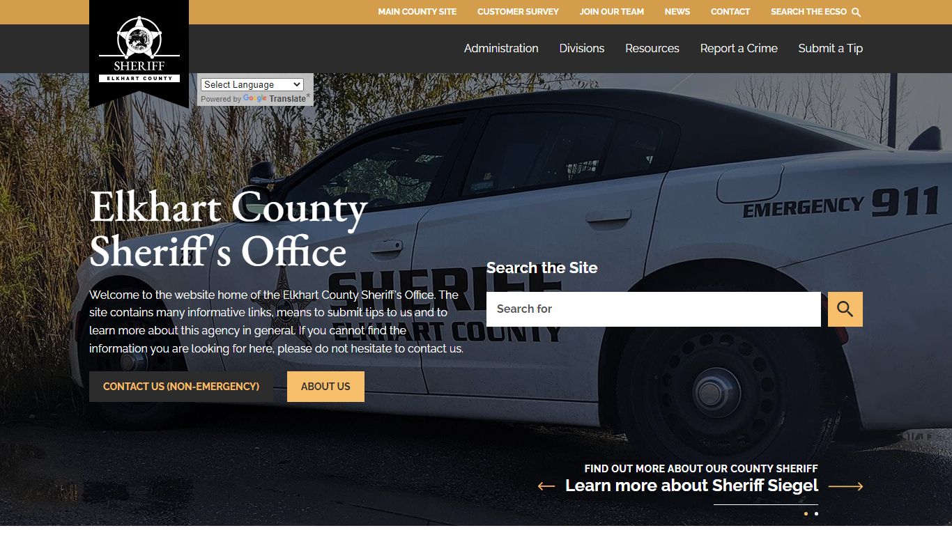 Elkhart County Sheriff Home - Elkhart County Sheriff's Office