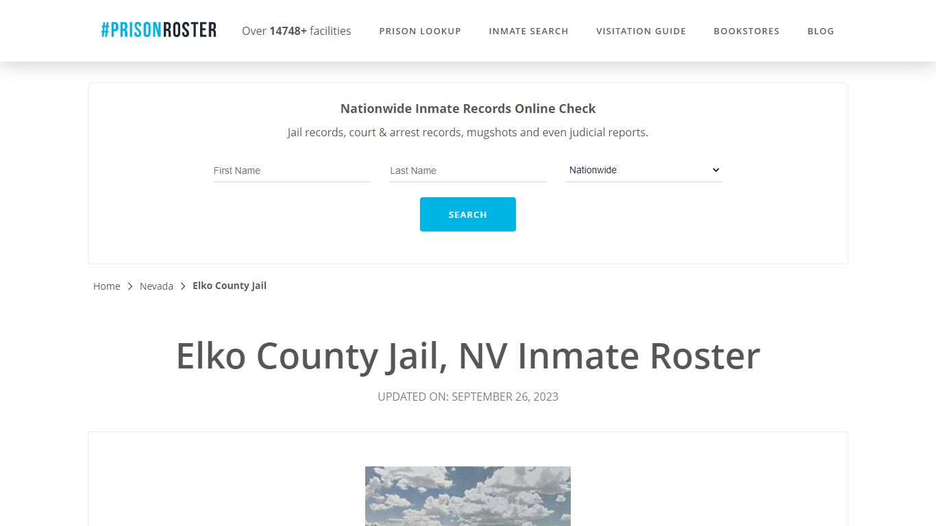 Elko County Jail, NV Inmate Roster - Prisonroster