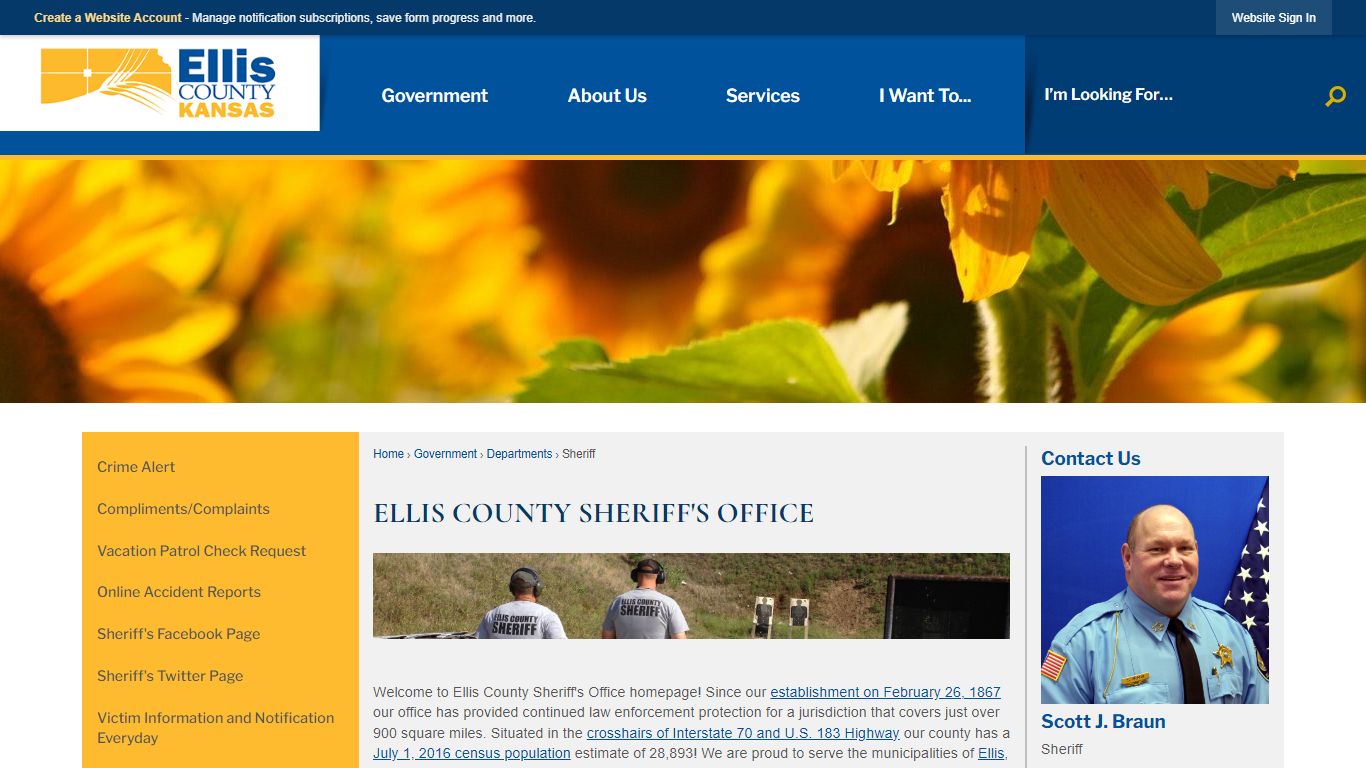 Ellis County Sheriff's Office | Ellis County, KS - Official Website