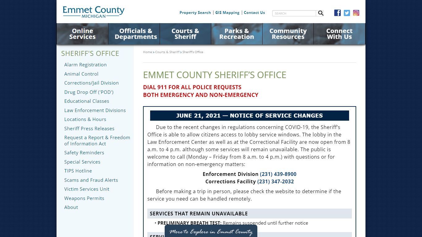 Emmet County Sheriff