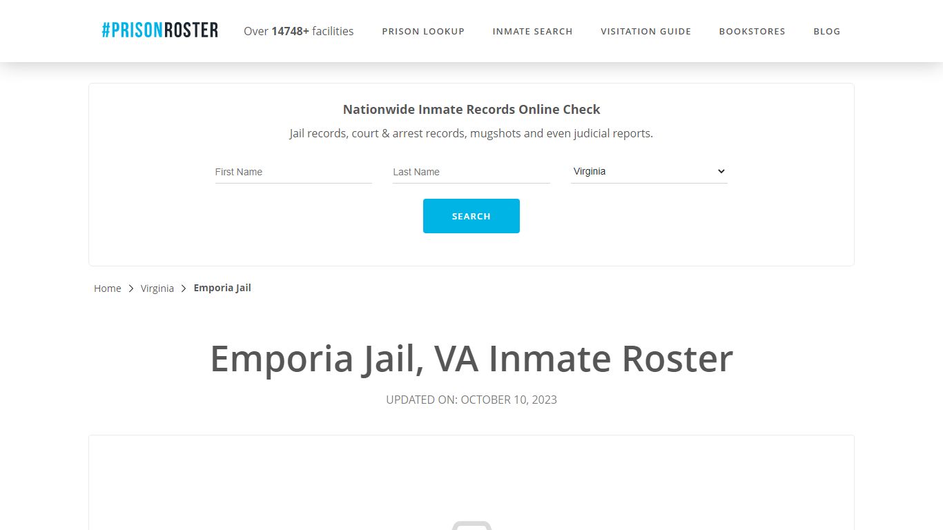 Emporia Jail, VA Inmate Roster - Prisonroster