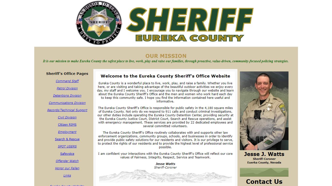Eureka County Sheriff's Office