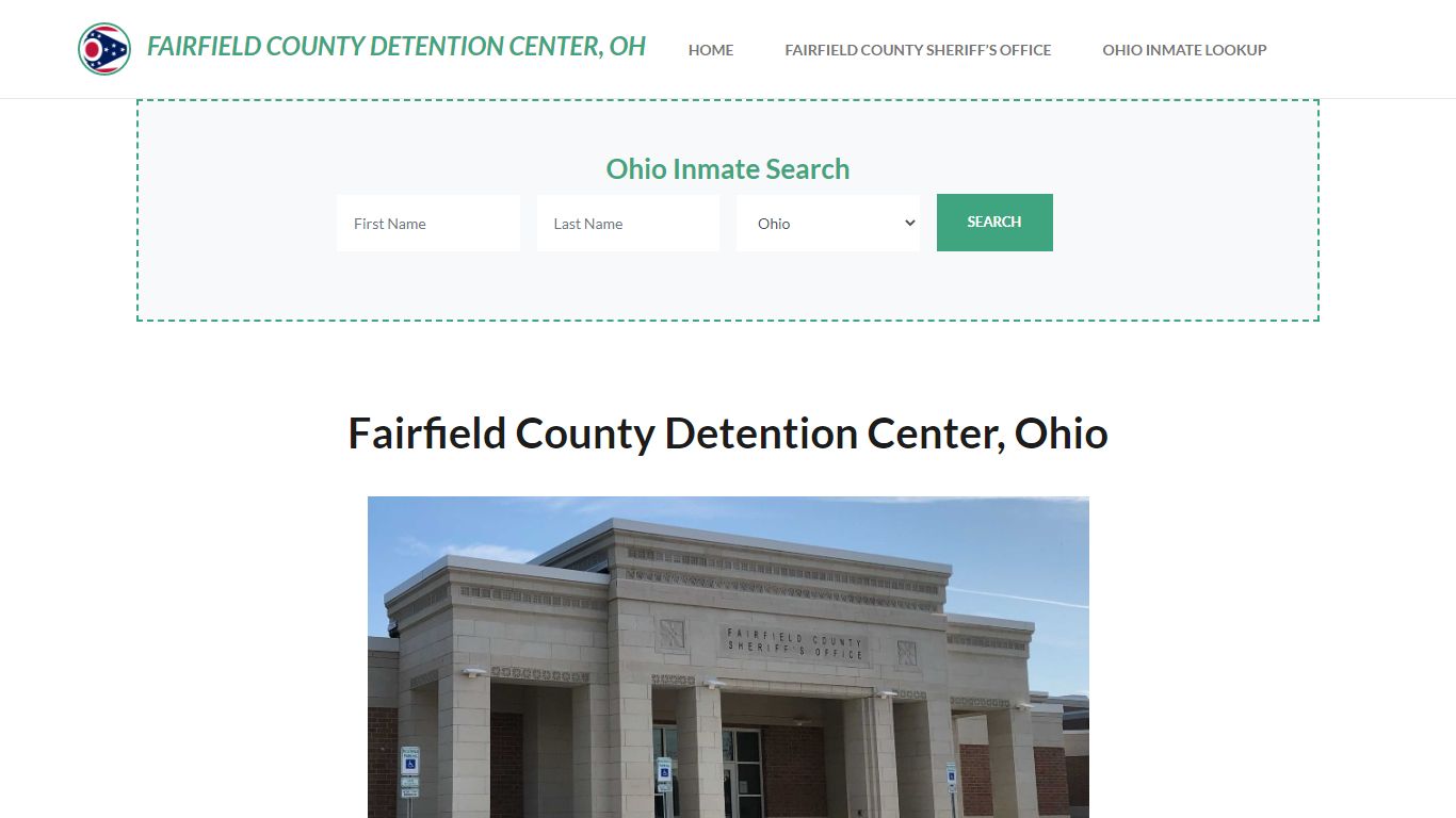 Fairfield County Detention Center, OH Inmate Roster, Offender Search