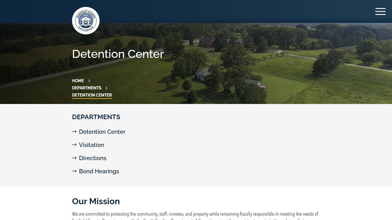 Detention Center | Fairfield County, South Carolina