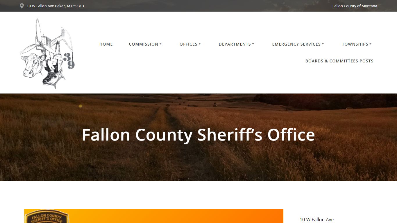 Fallon County Sheriff’s Office – Fallon County