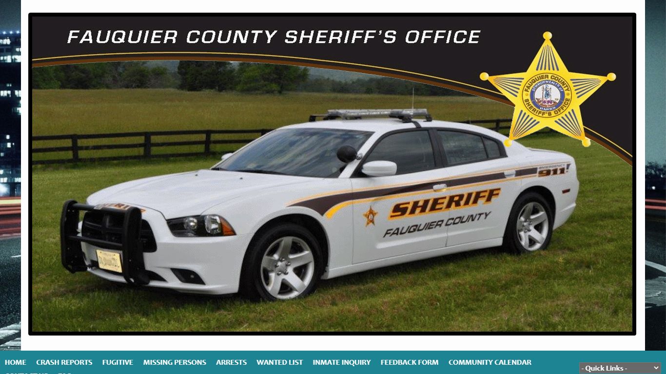 Fauquier County Sheriff's Office P2C - provided by OSSI