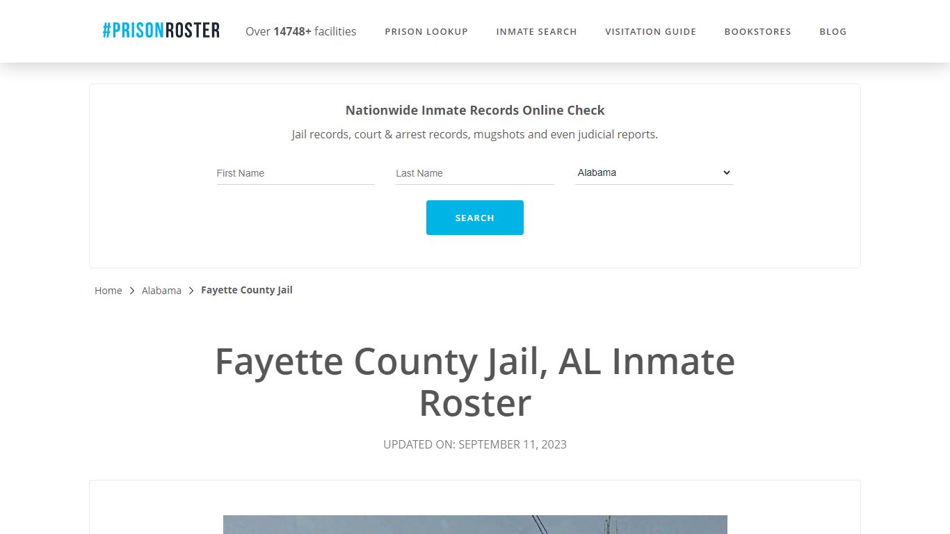 Fayette County Jail, AL Inmate Roster - Prisonroster