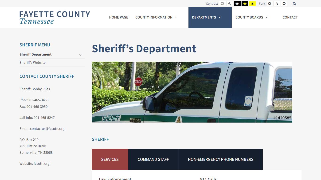 Sheriff’s Department - Fayette County