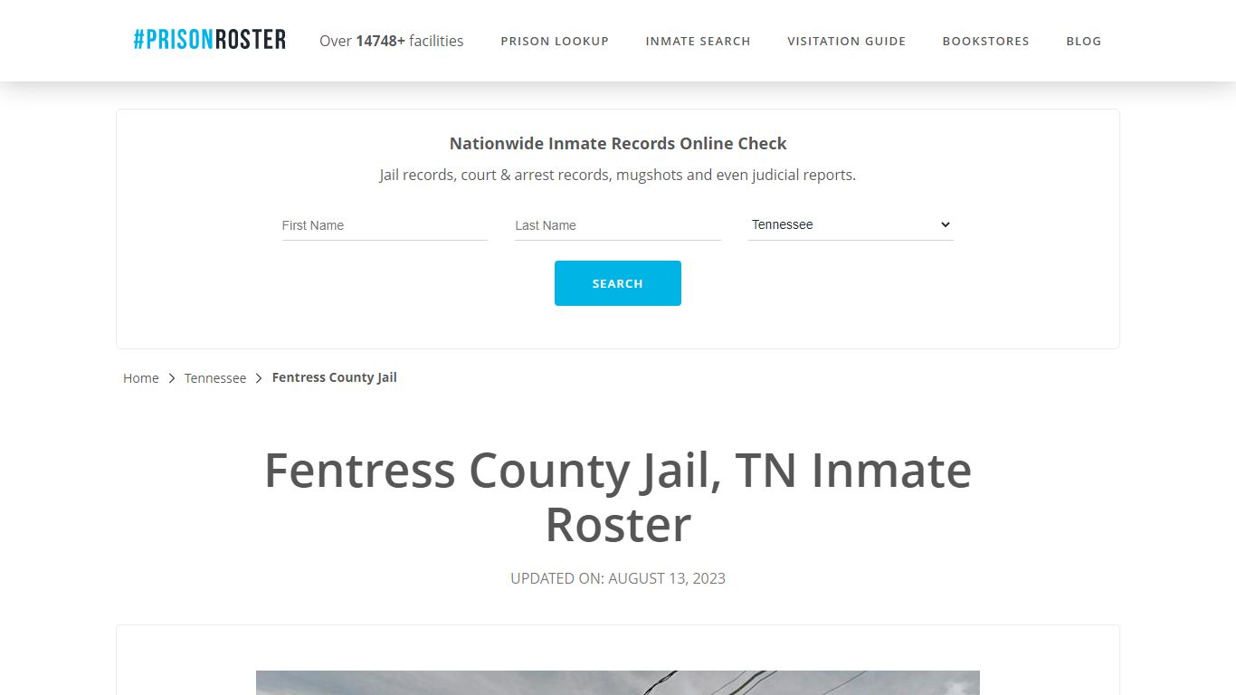 Fentress County Jail, TN Inmate Roster - Prisonroster