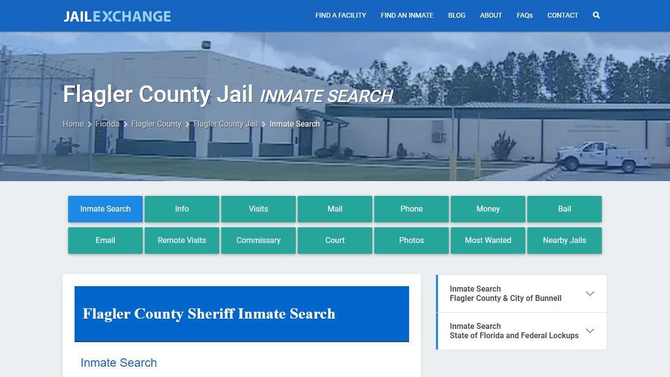 Inmate Search: Roster & Mugshots - Flagler County Jail, FL