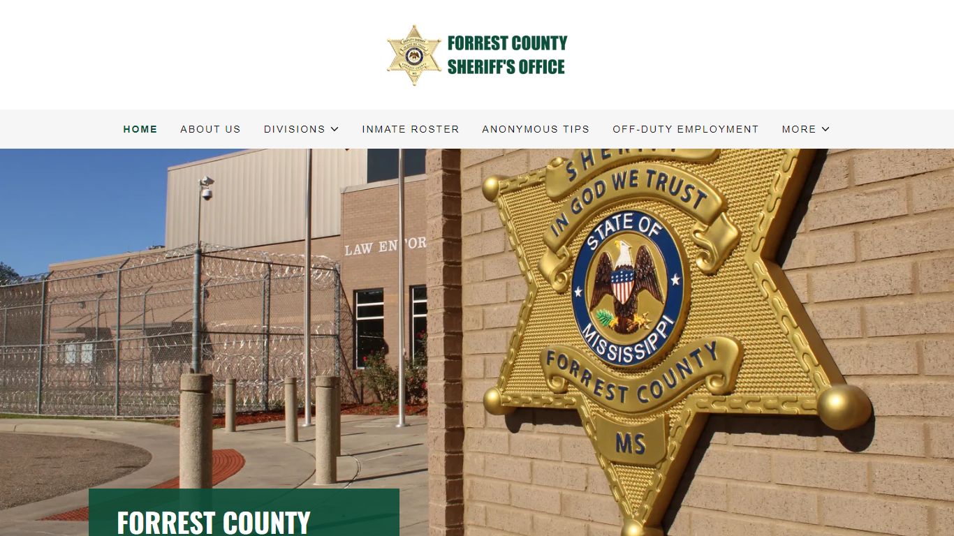 Forrest County Sheriff's Office - Home