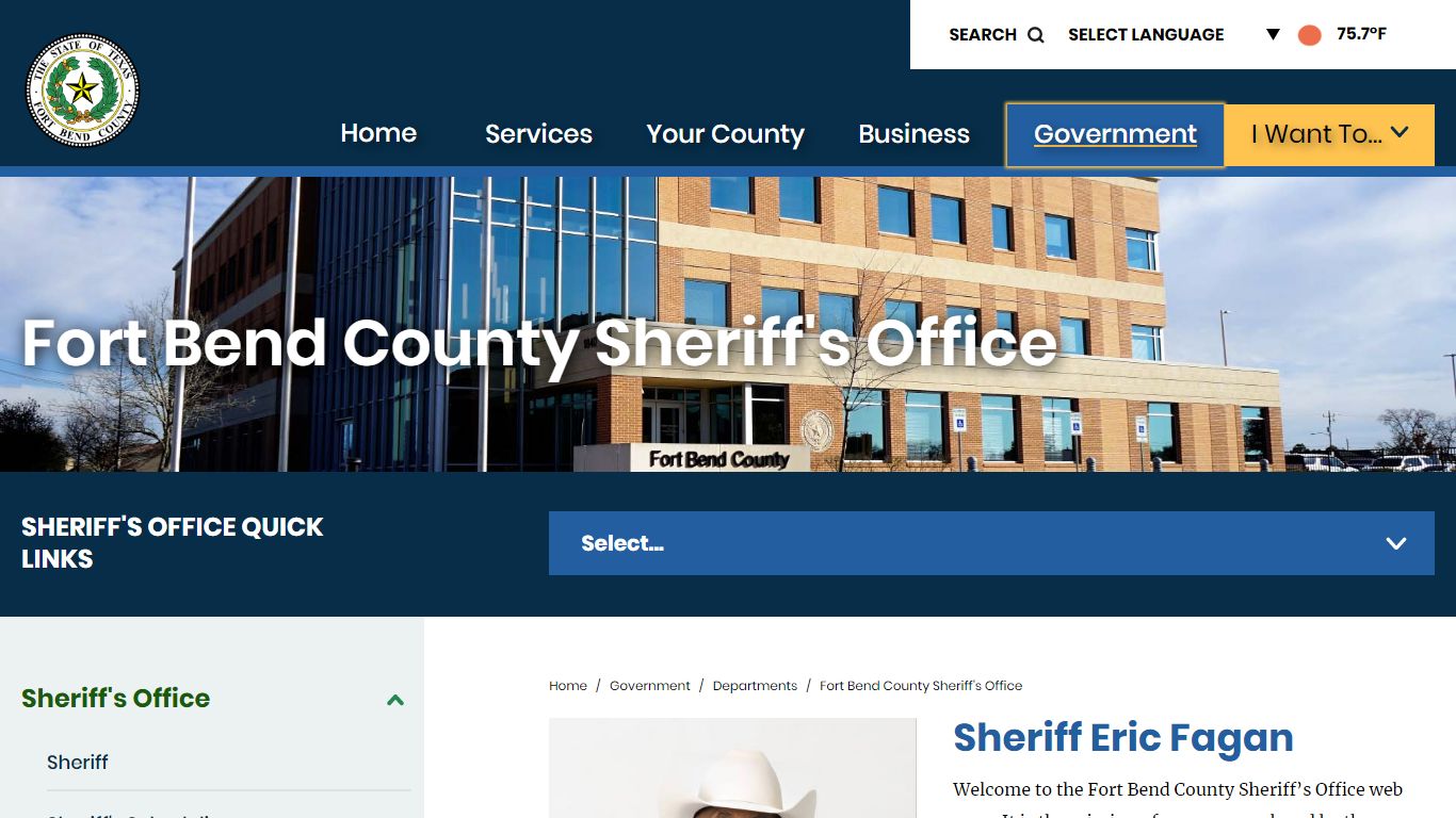 Fort Bend County Sheriff's Office | Fort Bend County
