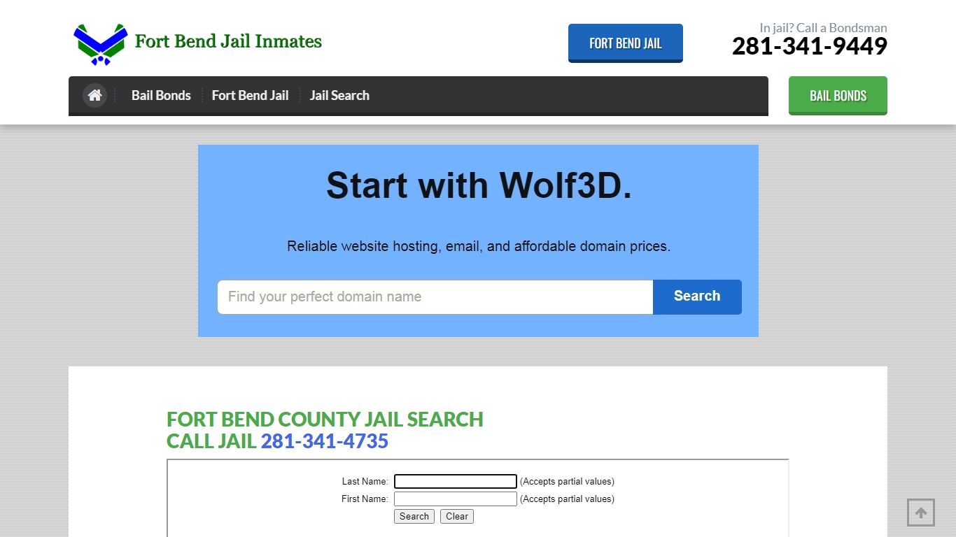 Fort Bend Jail Inmate Search - Richmond Texas