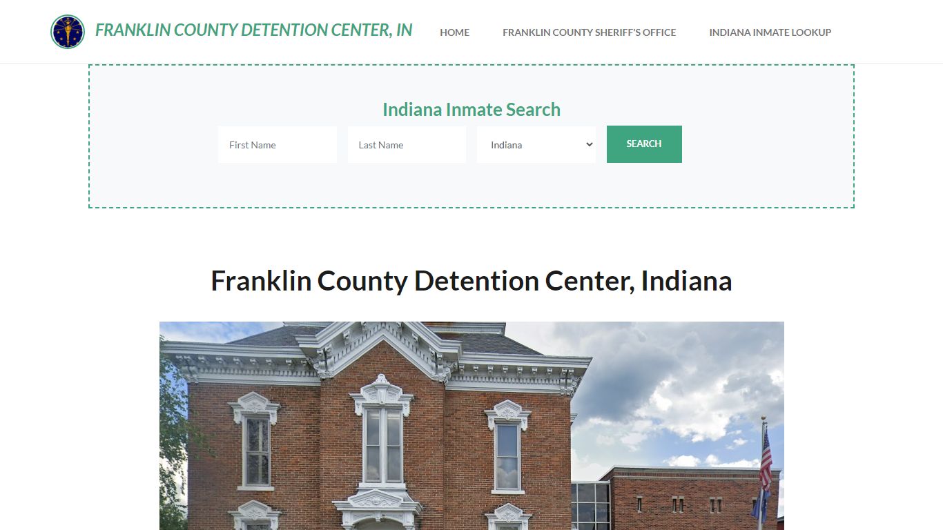 Franklin County Detention Center, IN Inmate Roster, Offender Search
