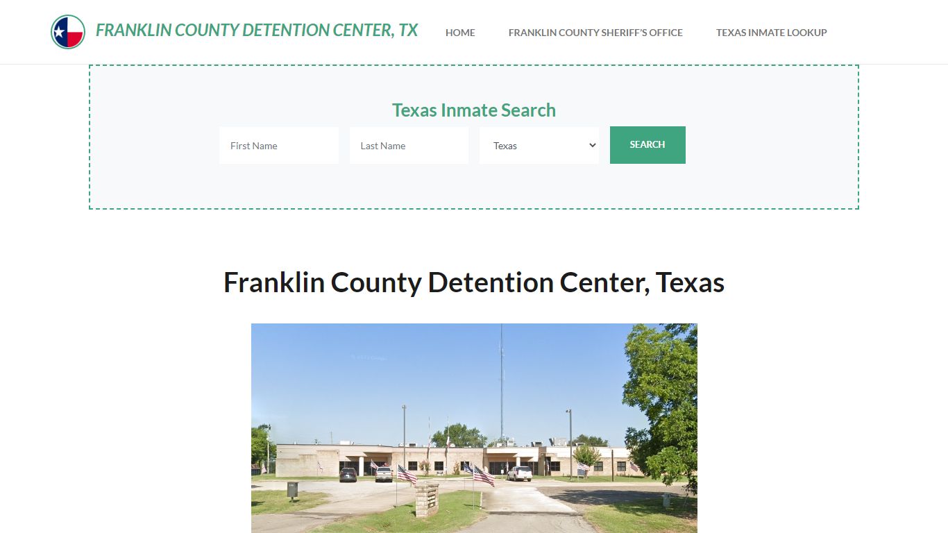 Franklin County Detention Center, TX Inmate Roster, Offender Search