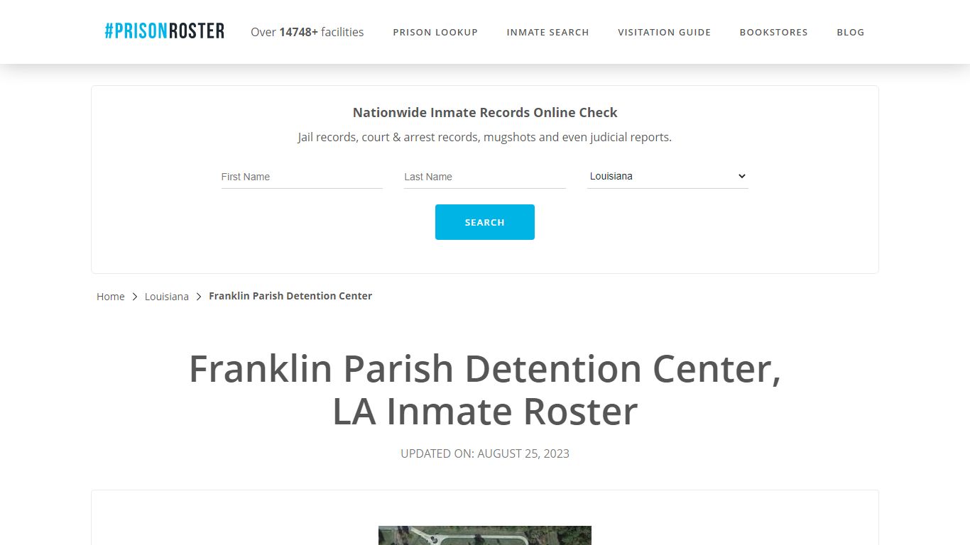 Franklin Parish Detention Center, LA Inmate Roster - Prisonroster