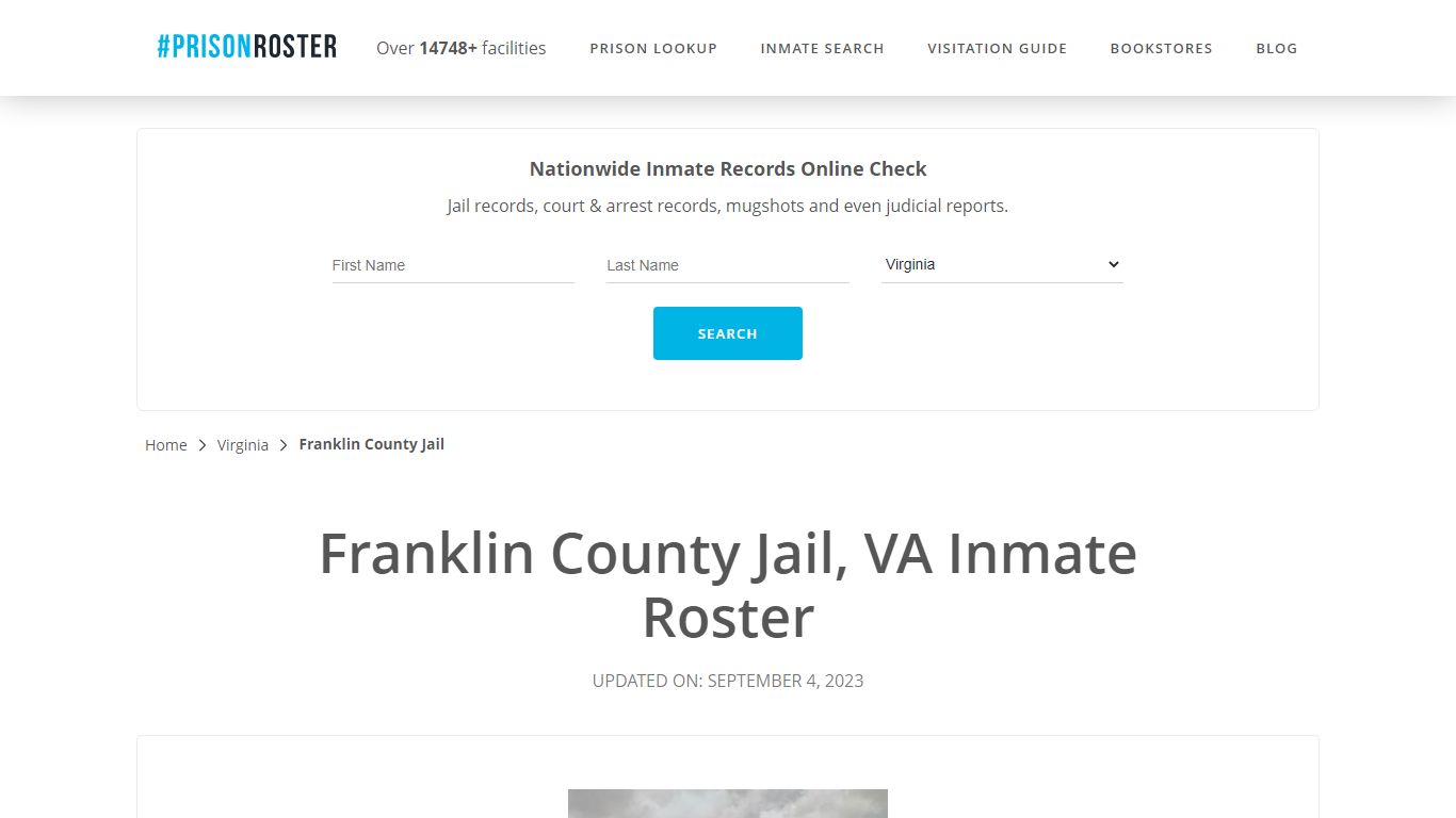 Franklin County Jail, VA Inmate Roster - Prisonroster