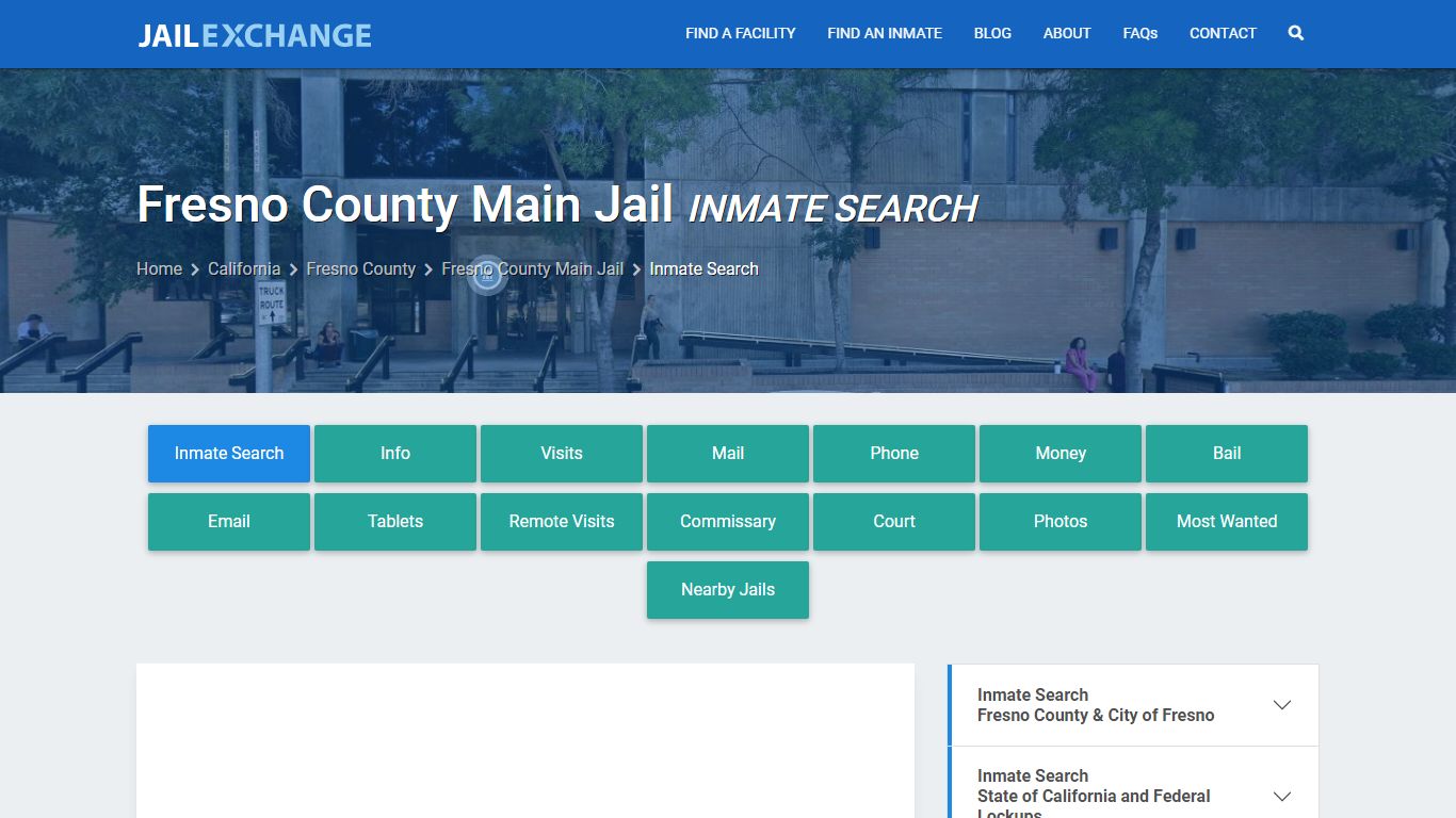 Inmate Search: Roster & Mugshots - Fresno County Main Jail, CA
