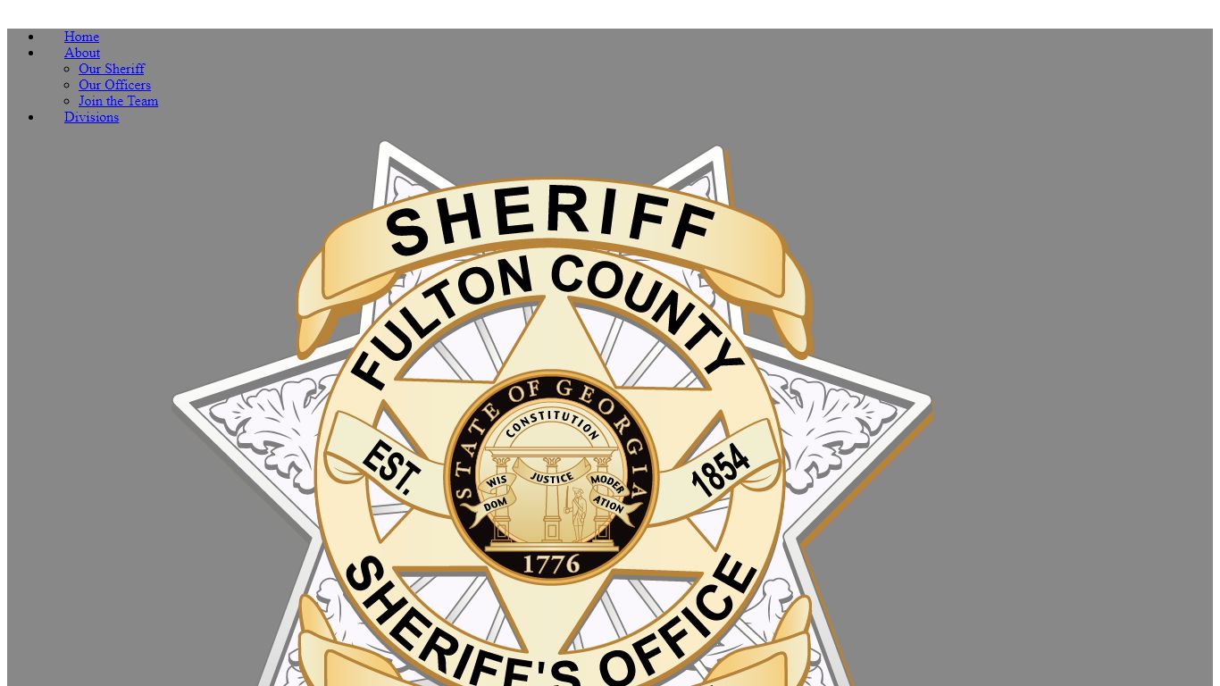 INMATE SEARCH – FULTON COUNTY