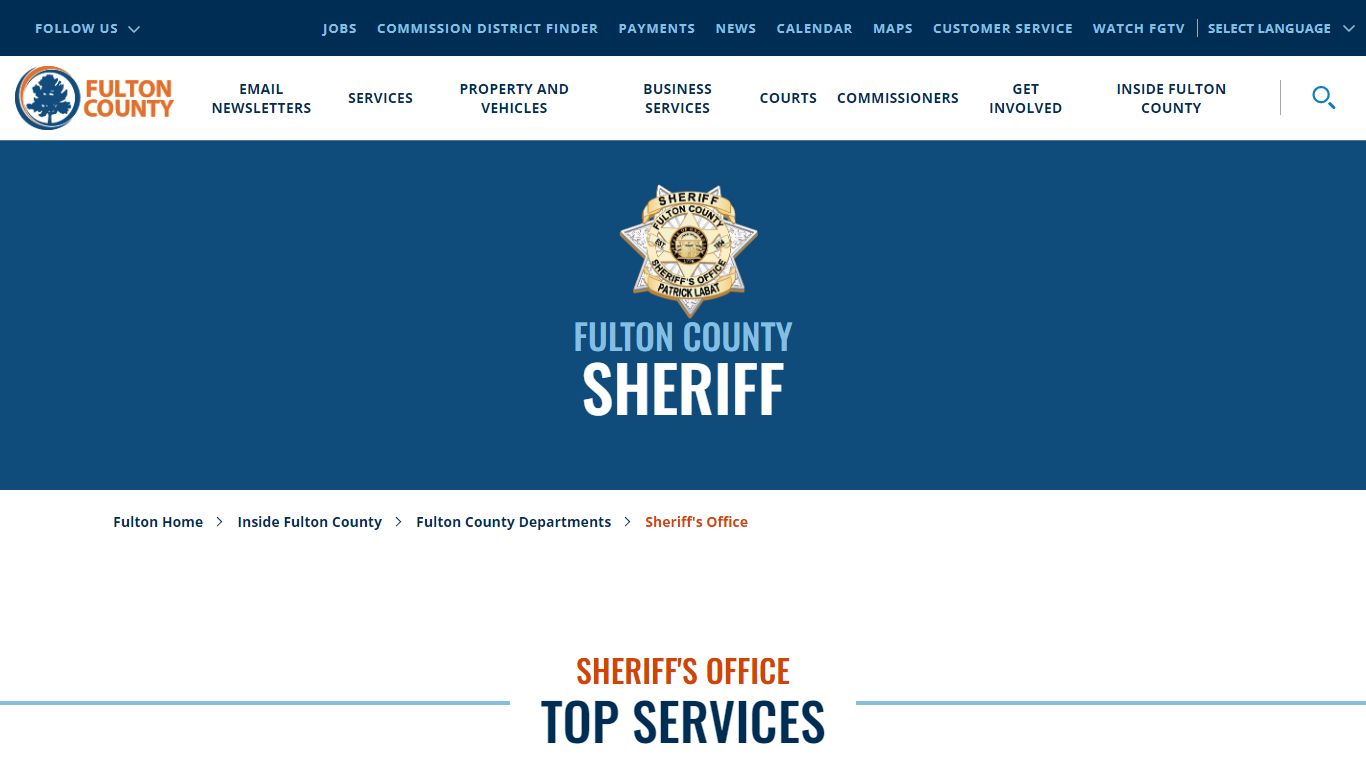 Sheriff's Office - Fulton County Government