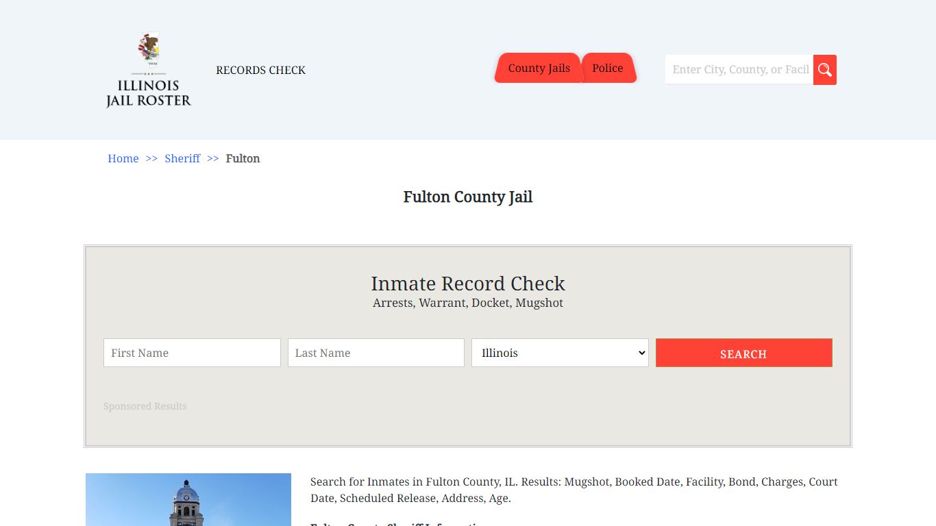 Fulton County Jail | Jail Roster Search