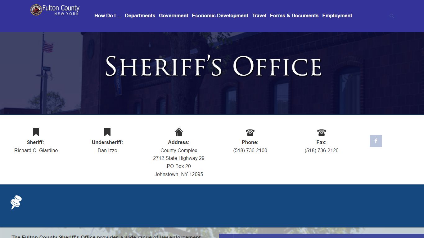 Sheriff's Office | FULTON COUNTY