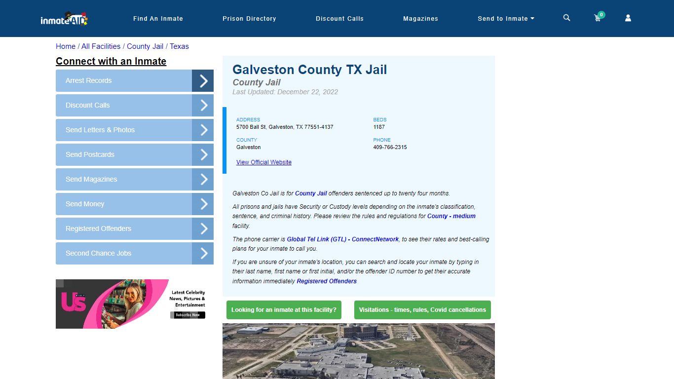 Galveston County TX Jail - Inmate Locator - Galveston, TX