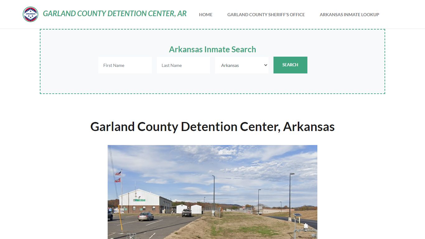 Garland County Detention Center, AR Inmate Roster, Offender Search