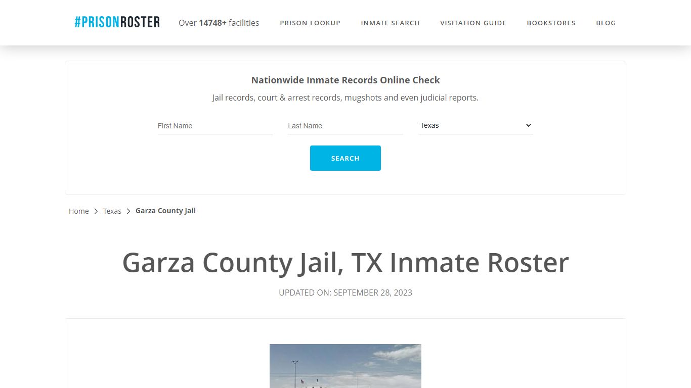 Garza County Jail, TX Inmate Roster - Prisonroster