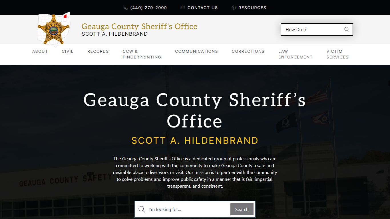 Geauga County Sheriff's Office – Geauga County, Ohio