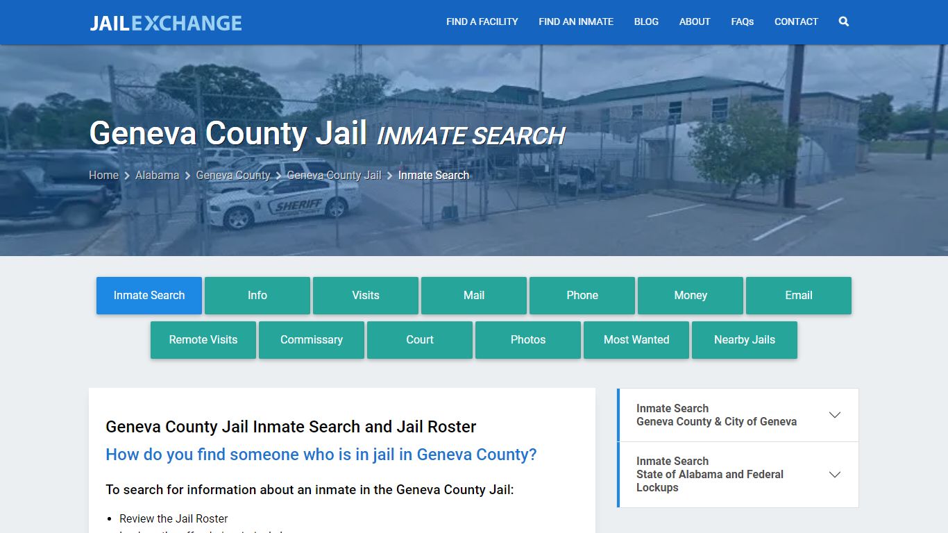 Inmate Search: Roster & Mugshots - Geneva County Jail, AL