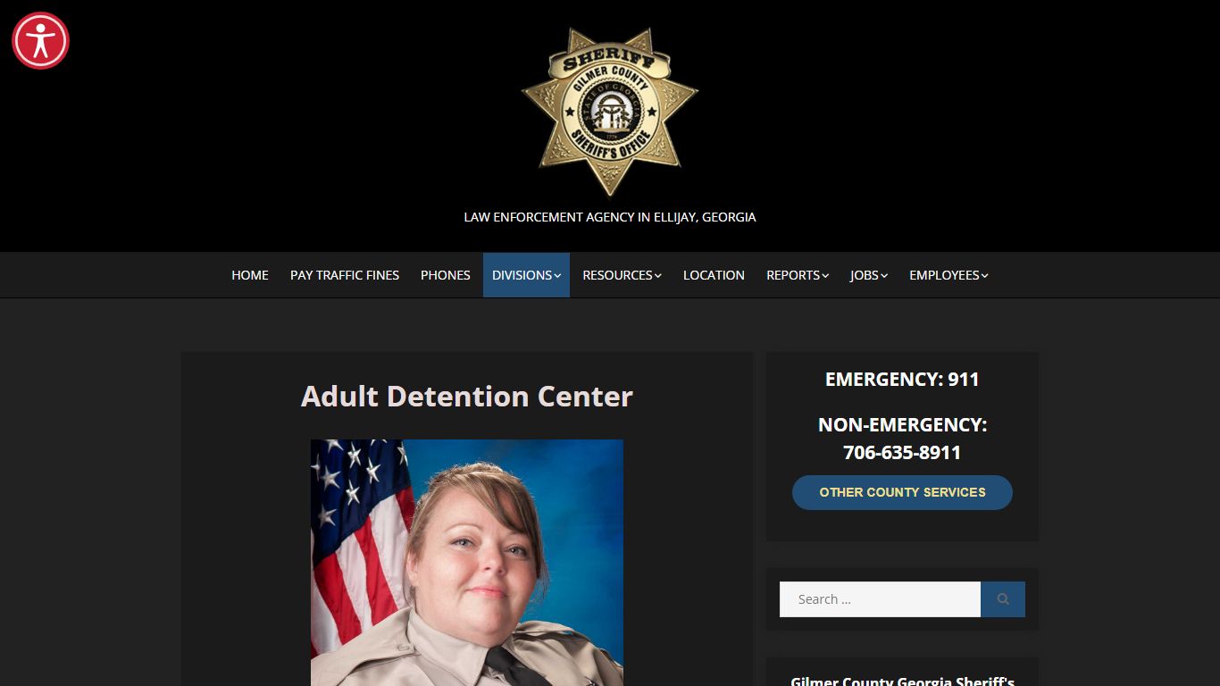 Adult Detention Center Jail | Sheriffs Office - Gilmer County Georgia