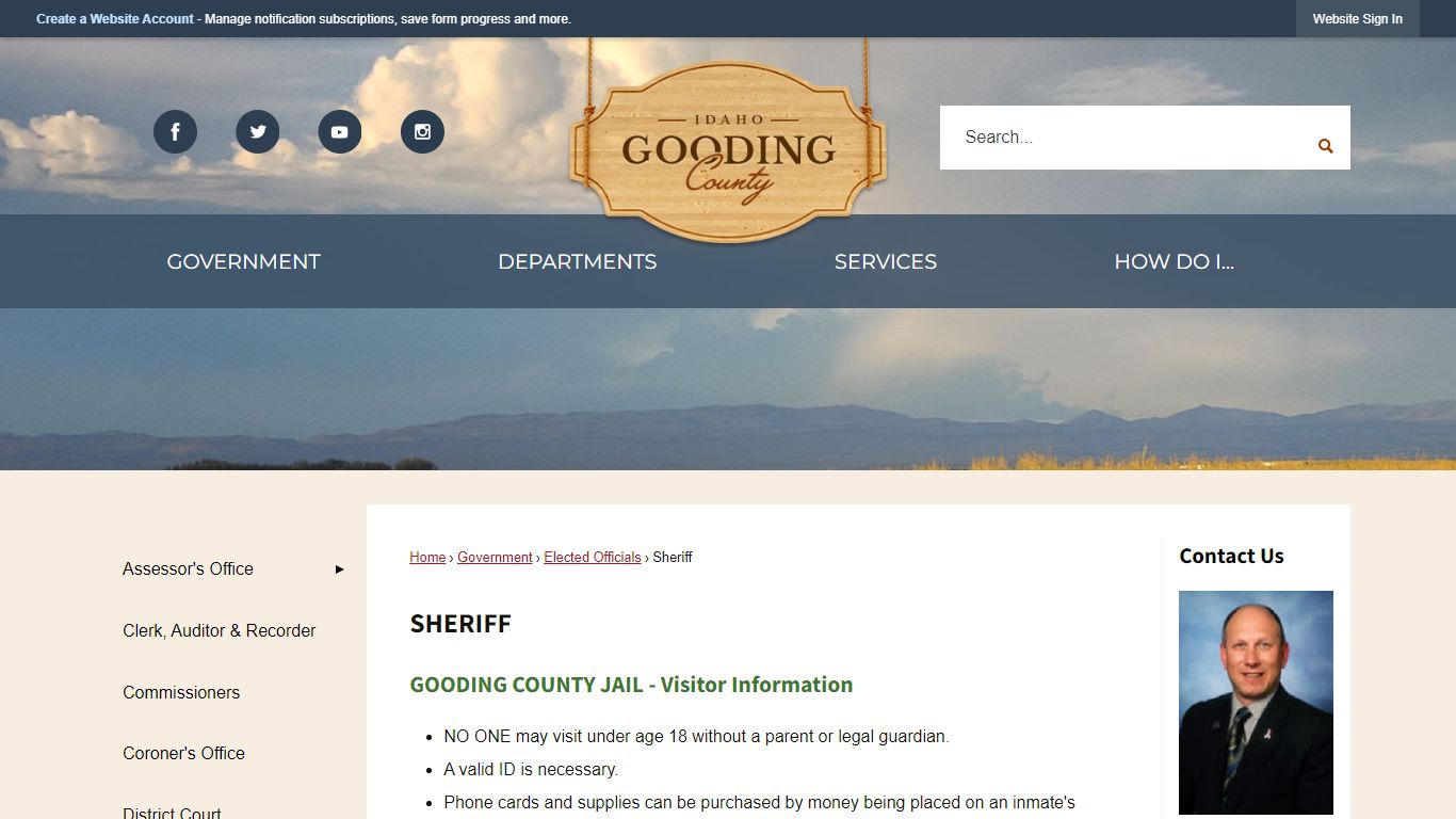 SHERIFF | Gooding County, ID