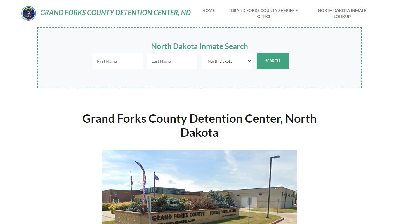 Grand Forks County Detention Center, ND Inmate Roster, Offender Search