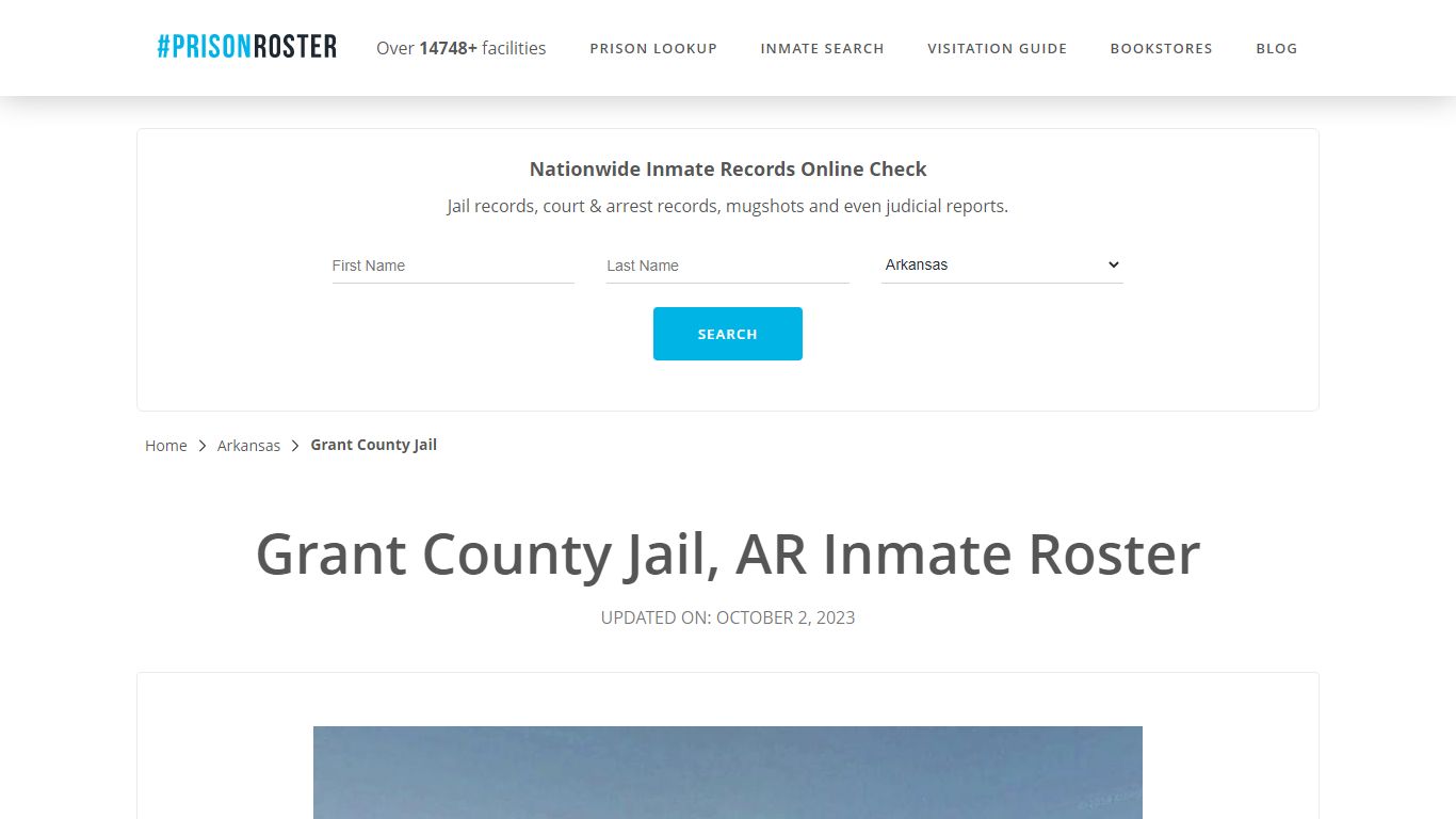 Grant County Jail, AR Inmate Roster - Prisonroster