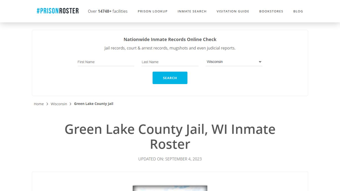 Green Lake County Jail, WI Inmate Roster - Prisonroster