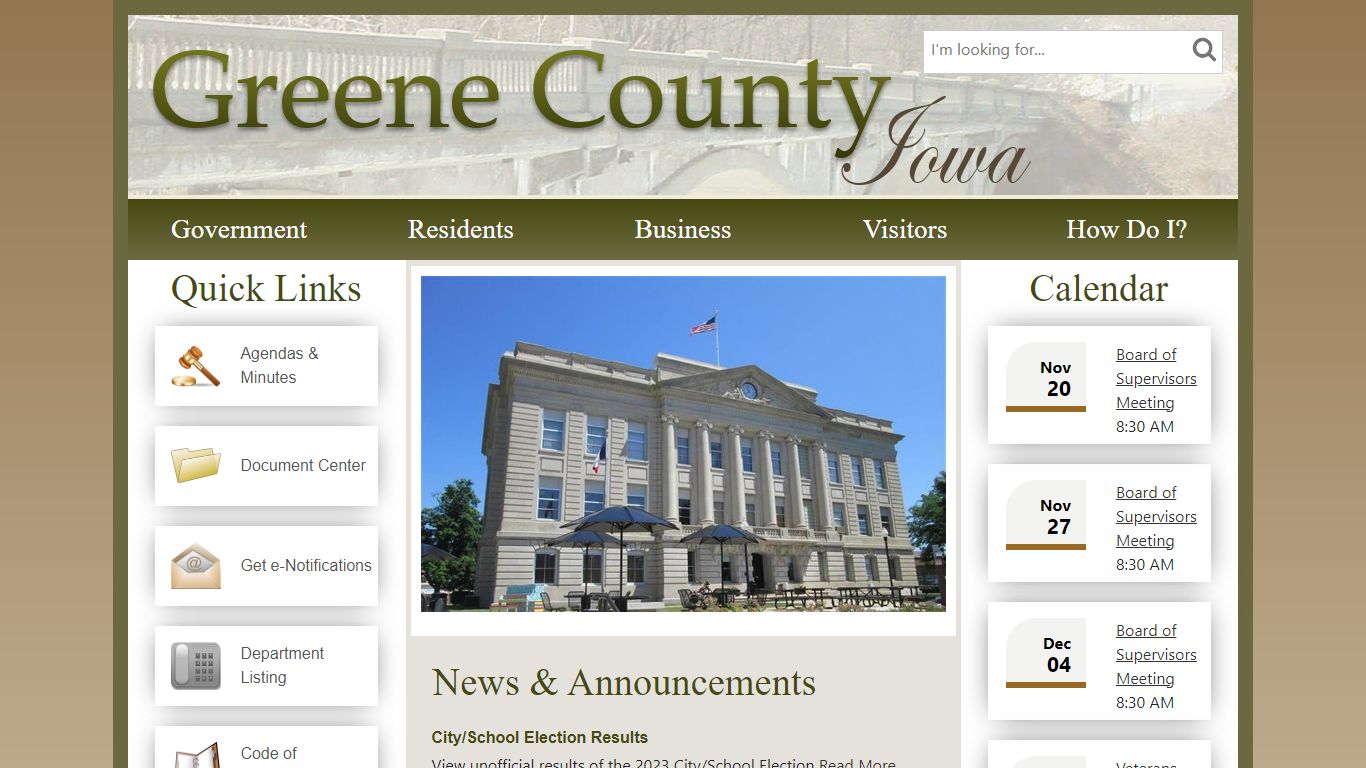 Sheriff - Greene County IA