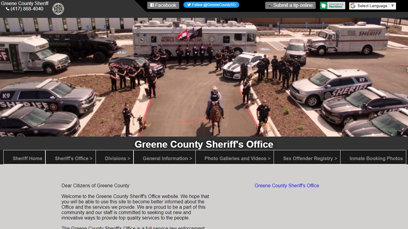 Sheriff - Greene County, Missouri