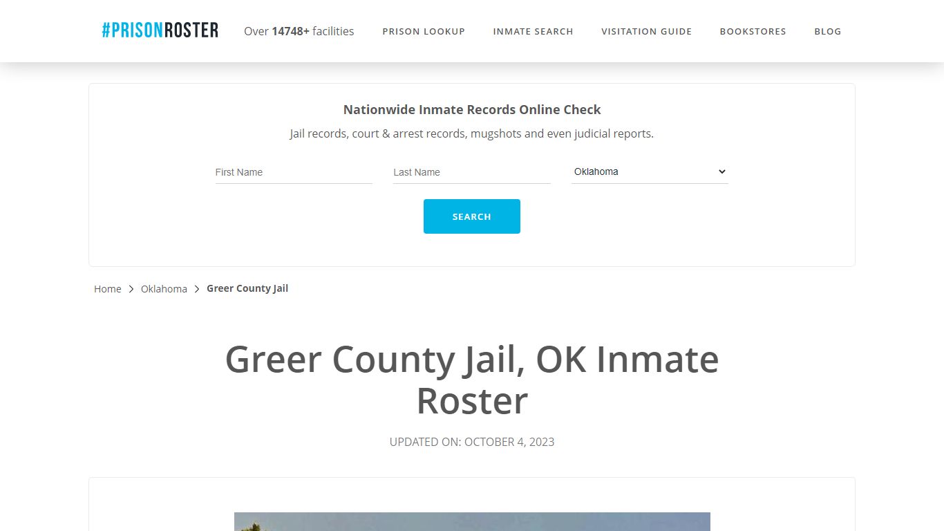 Greer County Jail, OK Inmate Roster - Prisonroster